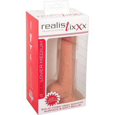 Realistixxx Real Lov Klasické dildo Tělový