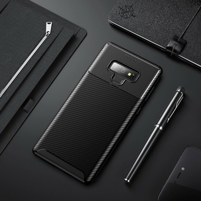 Púzdro GKK Huawei Nova 3 čierne so zlatémi lištami