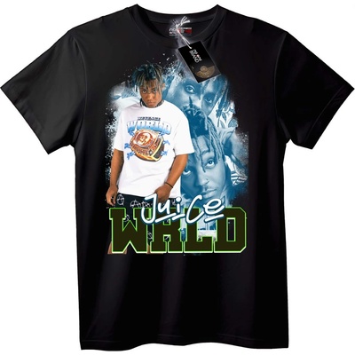 NOONEBRAND Тениска Juice WRLD Музикална Легенда - 5XL, Black