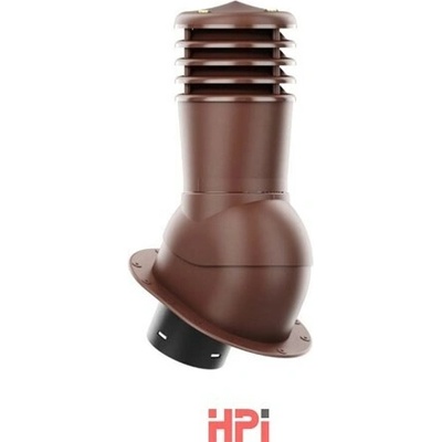 HPI Odvětrávací set 150 mm pro šindel a rovné plechové krytiny tmavě hnědá