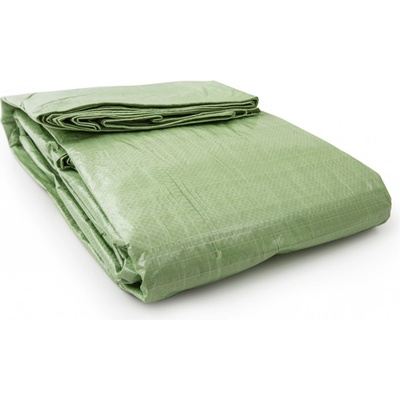 Proteco Plachta 6x10 m extra silná nepromokavá s oky šedá 160g/m2 10 88-P150-6-10