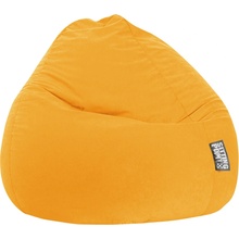 Beanbag sedací vak Easy XXL 80 × 130 cm žlutý