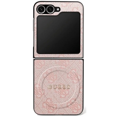 GUESS Калъф Guess 4G Classic MagSafe за Samsung Galaxy Z Flip 7 - розов