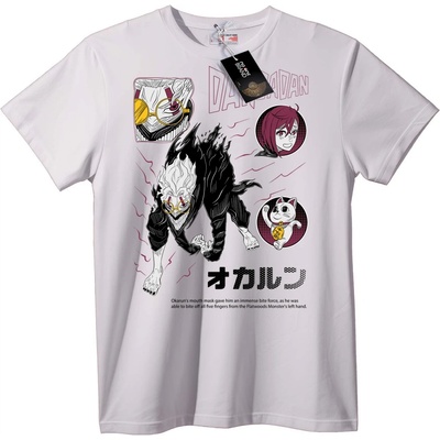 NOONEBRAND Тениска Dandadan Anime - S, White