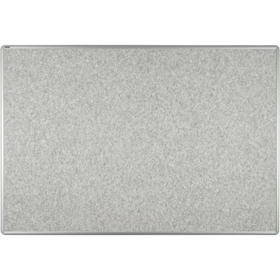 VMS VISION Textilní nástěnka ekoTAB šedá 1200 x 1000