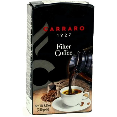 Carraro Caffe Filtrovaná mletá 250 g