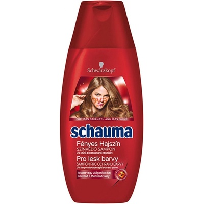 Schauma Strength Shine šampón pre farbené vlasy a ich lesk 250 ml
