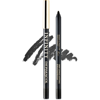 Dermacol Infinity 20H metalická ceruzka na oči vodeodolná 01 1,32 g