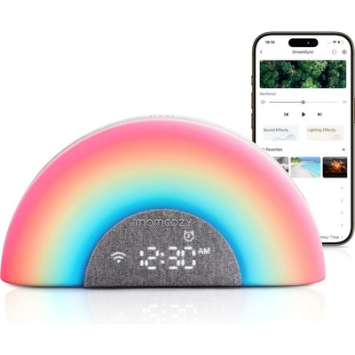 Momcozy Rainbow White Noise Machine Grey
