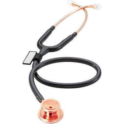 MDF 777 MD One Stetoskop pre internú medicínu ružové zlato/čierny