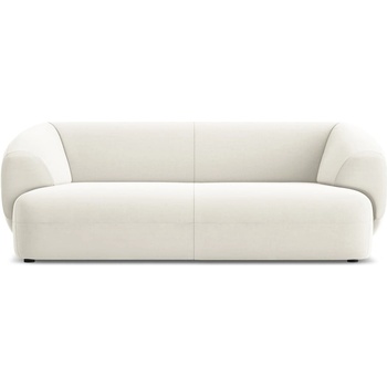 makamii Бял кадифен диван 212 cm Moana - Makamii (MOANA_3S_1_P1_C1)