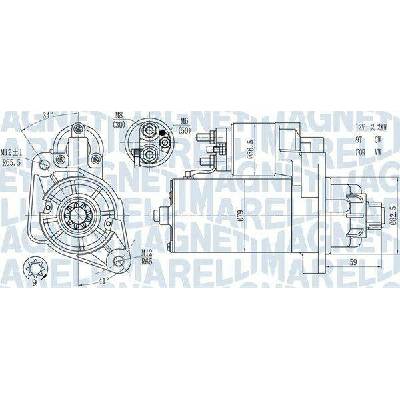 Startér MAGNETI MARELLI 063721378010