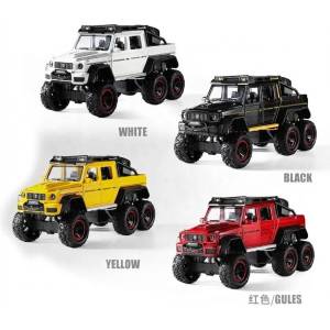 Babyhome Детски колекционерски метален джип 1: 22 Off-Road Alloy Car Model