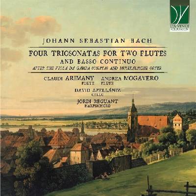 Johann Sebastian Bach - Four Triosonatas For Two Flutes And Basso Continuo (After The Viola Da Gamba Sonatas And Musical Offering) CD – Hledejceny.cz