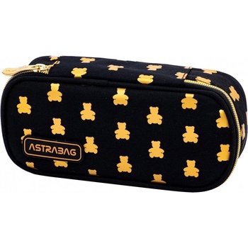 Astra Единичен несесер без аксесоари astrabag Златни мечета, ac6, 22 х 9 х 5 см (as503024074)