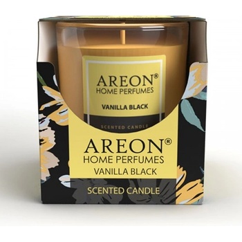Areon Ароматна свещ в чаша Vanilla Black Areon