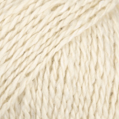 Příze DROPS Soft Tweed uni colour 01 - smetanová