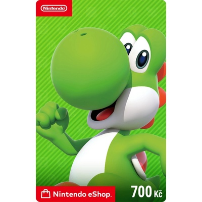 Nintendo dárkový poukaz 700Kč