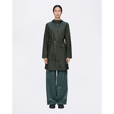 Rains Curve Long Jacket 03 Green