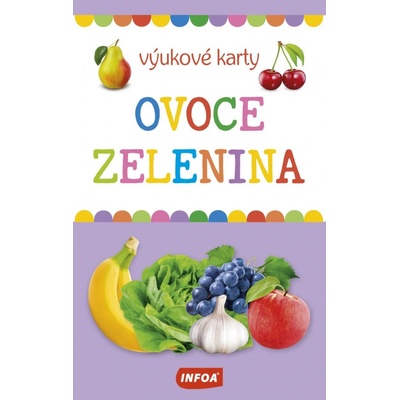 Ovoce a zelenina výukové karty – Zboží Dáma