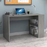 TopMebel Офис бюро Mikro TopMebel от меламин в цвят бетонно сиво 120x60x75cm