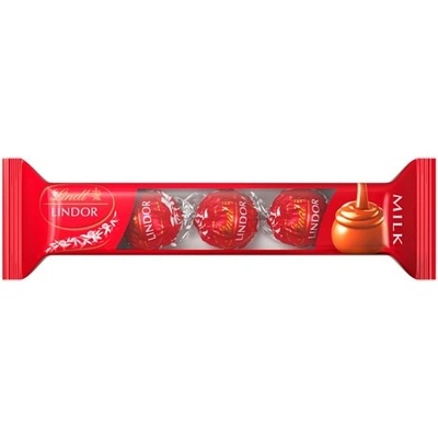 Lindt Lindor Bonbóny z mliečnej čokolády s jemnou náplňou 37 g