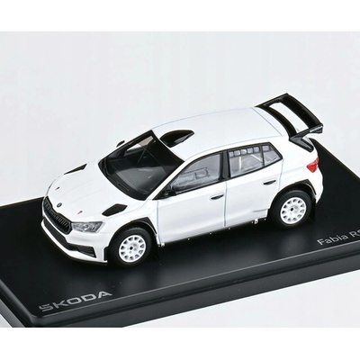 Abrex Škoda Fabia IV RS Rally2 2022 Bílá 1:43