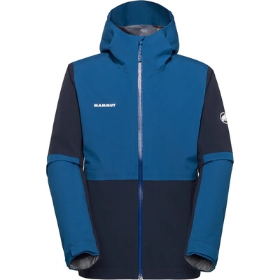 Mammut Мъжко водоустойчиво яке Mammut Linard Guide Hardshell Hooded Jacket Waterproof jacket - Marine / Tschiel (002-3178-0713)