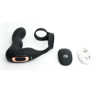 Sport Fucker MOTOVibe Magnum Lock Inflatable Vibrating Ass Lock Black