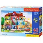 Castorland 40-piece MAXI House Life puzzle