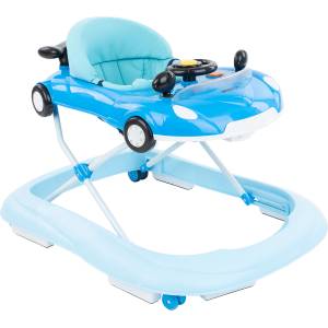 KikkaBoo Музикална проходилка Kikkaboo - Car, Blue (31005030009) Проходилка