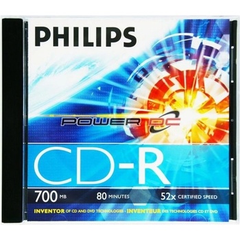 Philips CD-R80 52x записващ CD диск PH778176 (PH778176)