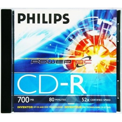 Philips CD-R80 52x записващ CD диск PH778176 (PH778176)