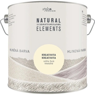 StyleColor Natural Elements 2,5 l svetložltá
