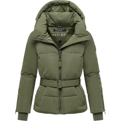 Marikoo Дамско зимно яке с качулка Aleyna16, olive leaf (M-104-907.ALEYNA16.428-olive-leaf)