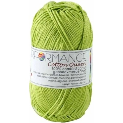 Bavlněná příze Cotton Queen 134 - zelená