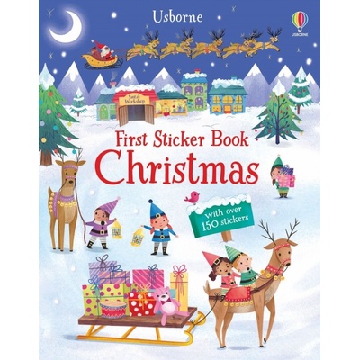 First Sticker Book Christmas Usborne Publishing