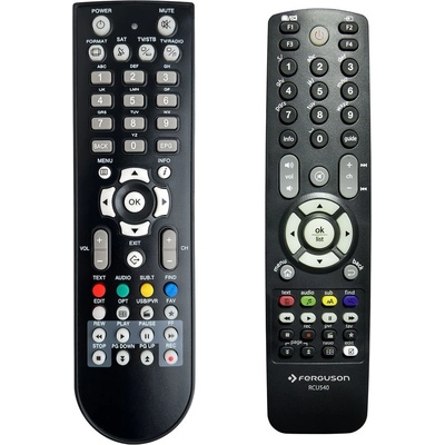 съвместим FERGUSON RCU-540 extra functions - заместител дистанционно управление (RCU-540 extra functions)