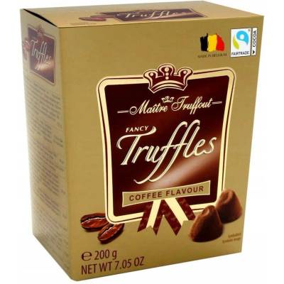 Maitre Truffout Belgické kávové lanýže 200 g