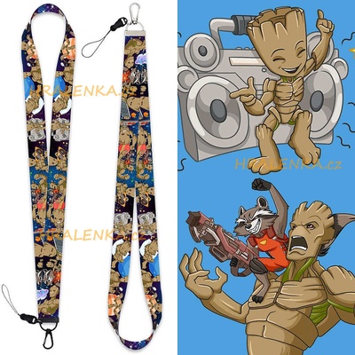 Šňůrka na krk Groot