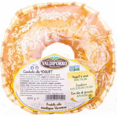 Valdiporro šiškový koláč jogurt 400 g
