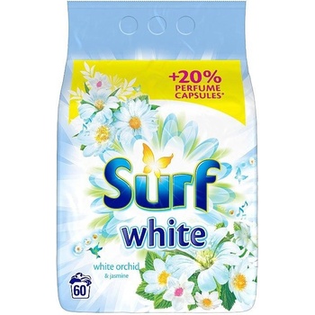 Surf White White Orchid & Jasmine prášok na pranie 60 PD 3,9 kg