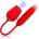 Mia Amalfi Double Pleasure Suction + Up & Down Red