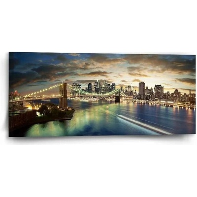 Sablio Obraz Brooklynský most - 110x50 cm