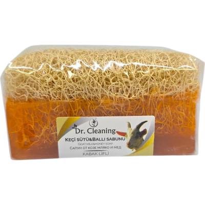 DR. CLEANING, Сапун, Козе мляко и мед, луфа, 100 g