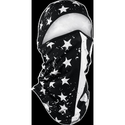 Zan Headgear Balaclva Sprt Wb4l091 Wb4l091 Blk/wht Skl