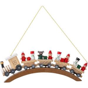 Bloomingville Дървена Коледна украса 22 cm Bertie - Bloomingville (82072918)