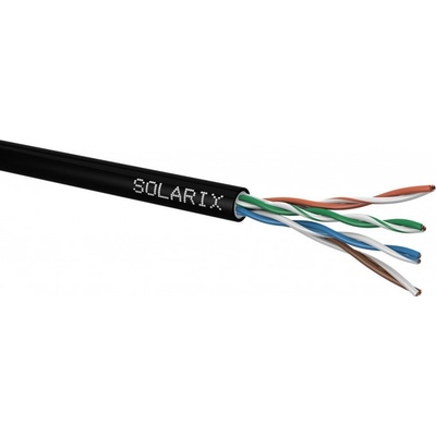 Solarix 27655196 UTP 4x2x0,5 CAT5E PE venkovní gelový, 305m