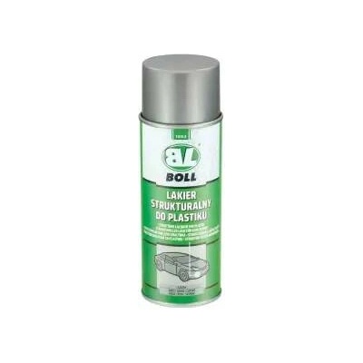 BOLL strukturní lak na plast šedý - sprej 400ml