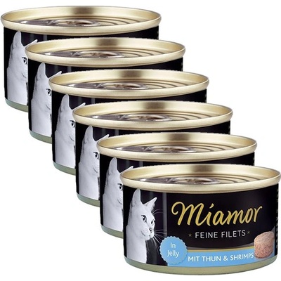 Miamor Консерва Miamor Filet тонзик и скариди 6 x 100 г